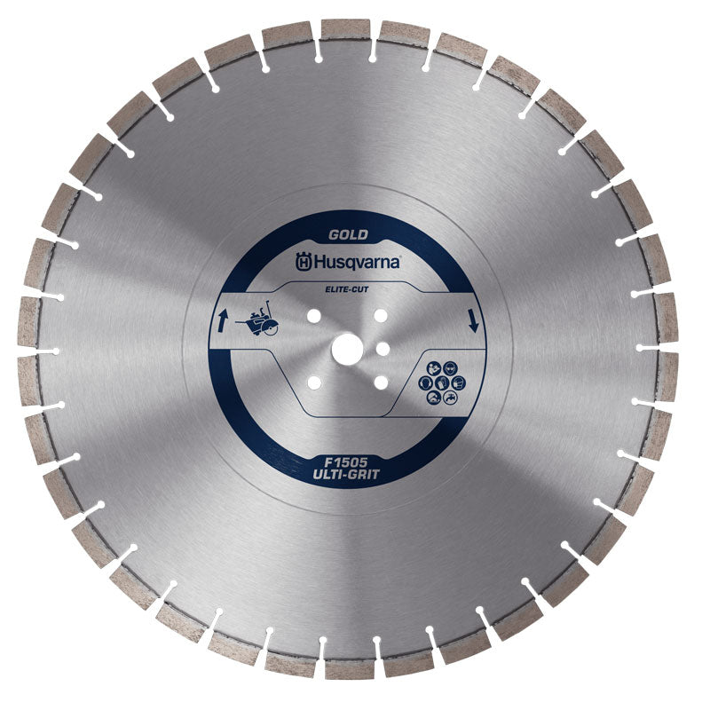 Husqvarna ELITE-CUT F1505 ULTI-GRIT diamond blade for granite and reinforced concrete cutting