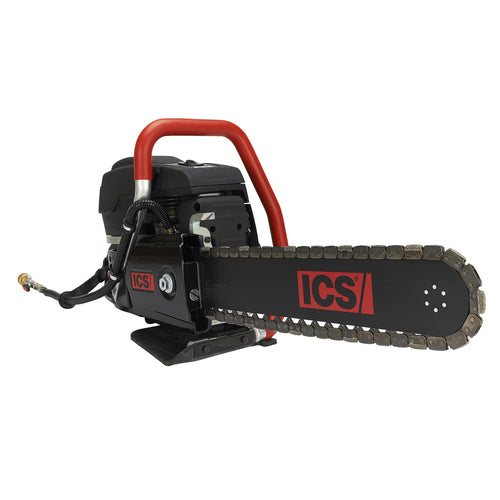 ICS 695XL-16 PG-XL gas concrete chainsaw package for concrete and pipe cutting