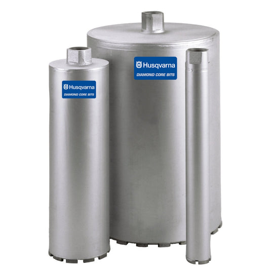 Husqvarna Banner Line diamond core drill bits for concrete and masonry drilling