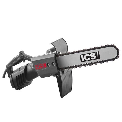 ICS CD35 120V electric concrete chainsaw Speedster package for cutting concrete and masonry